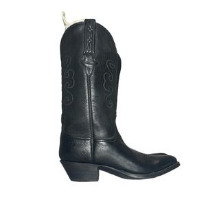 Lucchese Boots, Black, woman size 8.5
